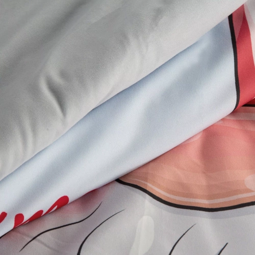 Beiner Vianočné posteľné prádlo z mikrovlákna Eurofirany - škriatok, sivé, mäkké a rýchloschnúce