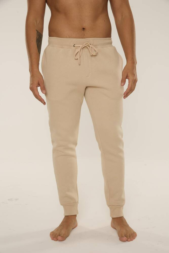 813 Indigo Pánska tepláková súprava De Lafense - piesková