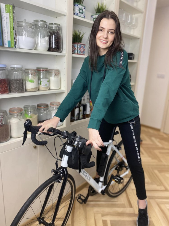 496 Dámska tepláková súprava Just Forex - zelená