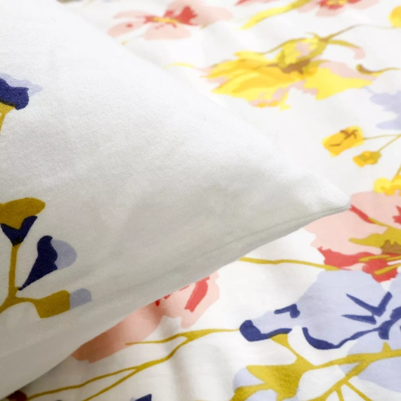 Flanelové obliečky Darymex 31521/1 kvety bavlna 160 g/m² teplé