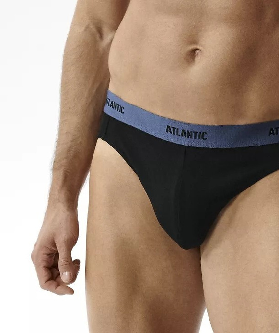 Pánske slipy Atlantic 6SMP-004 A6 multicolor – 6 kusov, 95 % bavlna, športový strih