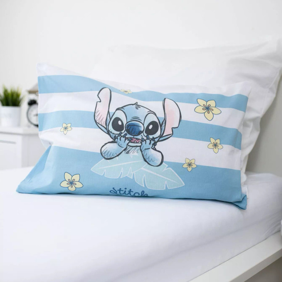 Jerry Fabrics Bavlnené obliečky Lilo & Stitch Tropical Hugs 100x135 40x60