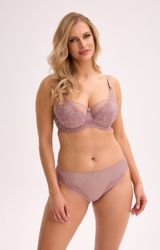 GFP 931 Veronika Gaia Mokka dámske nohavičky - čipka a mikrovlákno