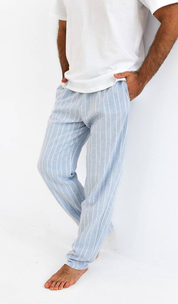 Pánske pyžamo David Sensis - perleťové