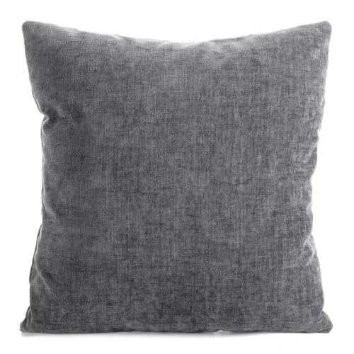 Vianočný vankúš Eurofirany Chp 288 45x45 chenille s výšivkou 300 g/m² grafitový