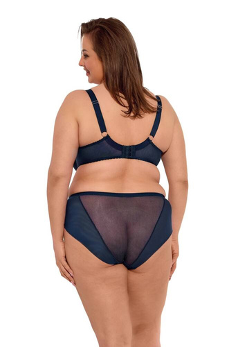 BSM 1058 Polovystužená maxi podprsenka Sonia Gaia - tmavomodrá