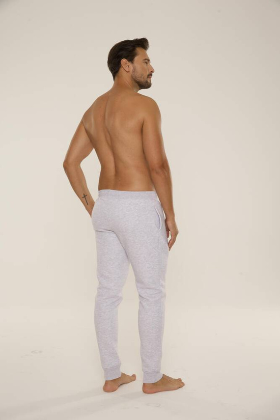 813 Indigo Pánska tepláková súprava De Lafense - svetlý melír