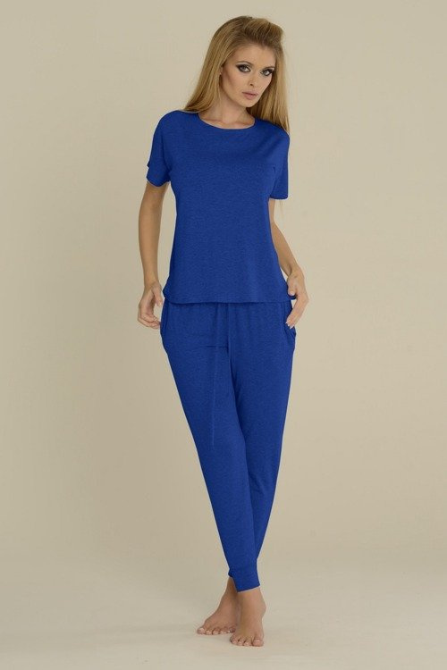 524 Paula Dámske pyžamo De Lafense - chrpy