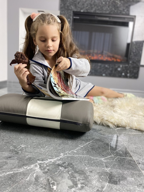 374 / 375 Detský župan Desiree - sivý