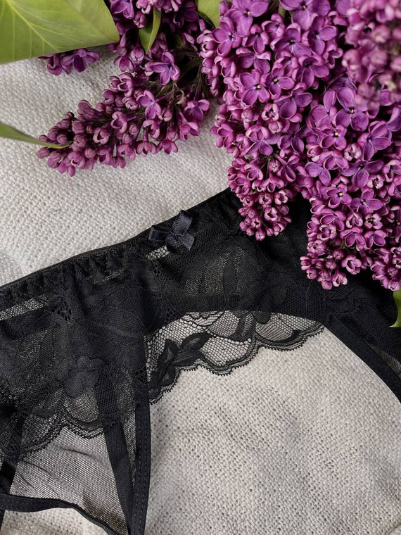 701 Florence Forex podväzkový pás - čierny