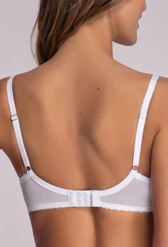 2112 Podprsenka s plnými košíčkami Ava - biela