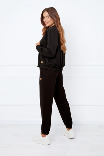 Caro Dámska bunda bomber Italian Fashion - čierna