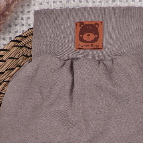 ABN-5542 Nini Happy Animals detský polospánok z organickej bavlny - pohodlie, bezpečnosť, šetrný k životnému prostrediu