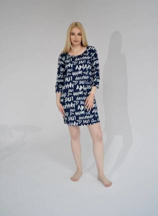 610 Nočná košeľa Amazing Forex - tmavomodrá