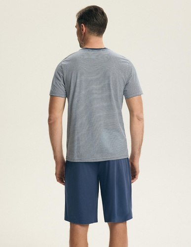 Henderson 44611 Poke pánske pyžamo bavlna krátky rukáv šortky