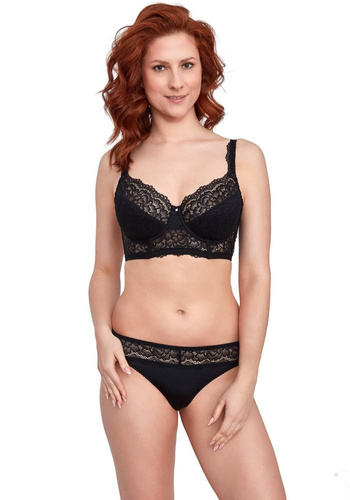 BS 003 Georgia s36 Gaia soft bra - čierna