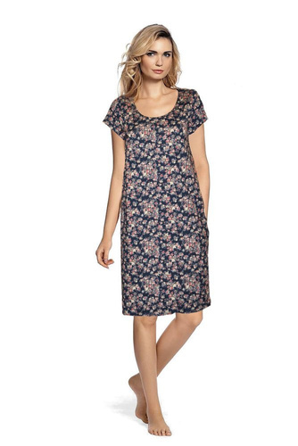 479 Nočná košeľa Mia Forex - tmavomodrá