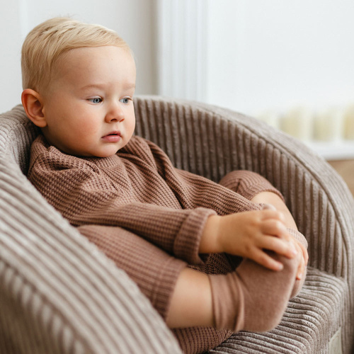 Beary Cool Detský sveter Eevi - béžový, mäkký a pohodlný