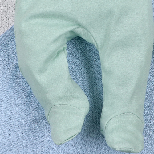 ABN-5573 Dino Explorer Nini detské poltopánky mätové | organická bavlna, pohodlný strih