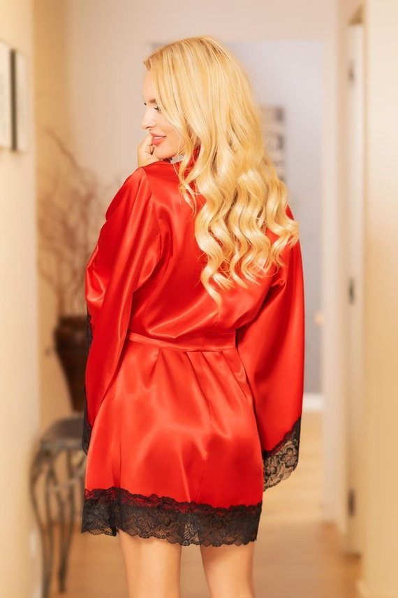 Mahe Dámsky župan Kalimo - červený