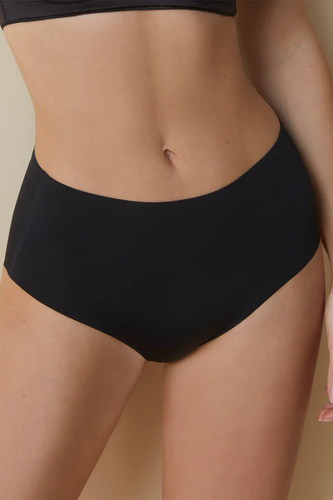 503 Dámske maxi nohavičky Braga Selene čierne - vysoký strih, bez švov, tvarujúce