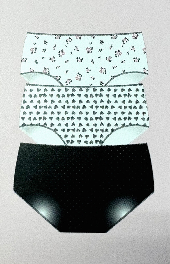 Essentials nohavičky 3488 Midi 2H100 A'3 Cotonella