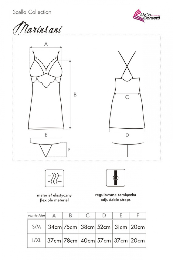 Marinsani Pink LC 90566 Dámsky dvojdielny set LivCo Corsetti Fashion