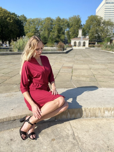 871 Visa Dámsky župan Forex - bordový