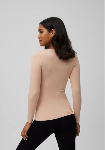 Dámske termo tričko Ysabel Mora 70017 nude- mäkké, priedušné, hypoalergénne, s dlhým rukávom