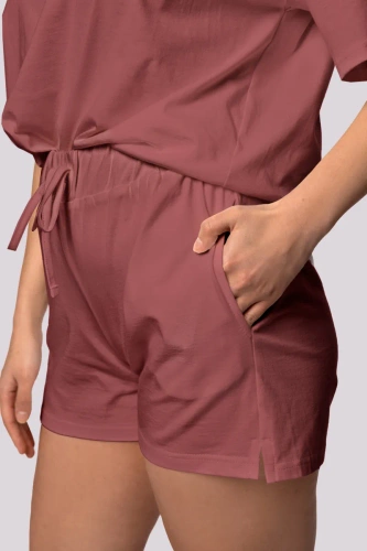 Bliss dámske pyžamo s krátkym rukávom Mona cherry