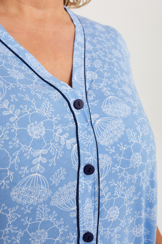 Jomala Dámske pyžamo 3/4 rukáv, 3/4 nohavice Talianska móda