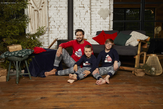 Arktyka Detské pyžamo Italian Fashion - tmavomodré