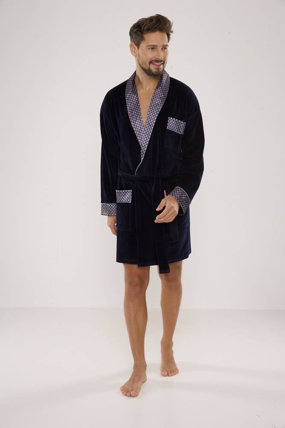 772 Bonjour pánsky župan forex - tmavomodrý