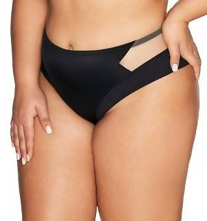 2136 Dámske nohavičky Ava - čierne