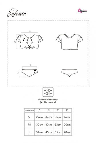 Eufemia LC 90054 LivCo Corsetti Módny kostým