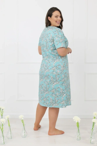 Nočná košeľa Misaki Italian Fashion bavlna krátky rukáv