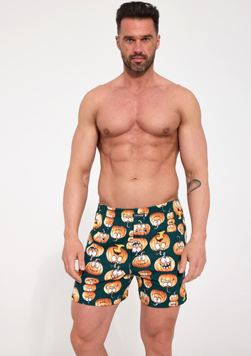 Pánske boxerky Cornette Classic 001/195 011/195 Pumpkin 100 % bavlna voľné