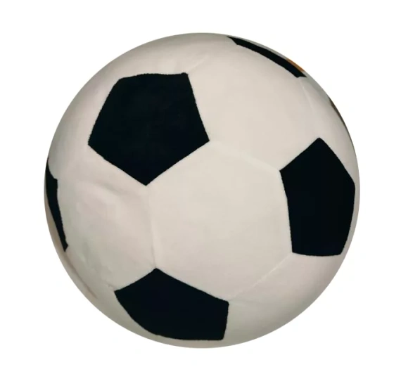 Poduška futbalová lopta 3D Jerry Fabrics 30 cm mäkká futbalová JF24