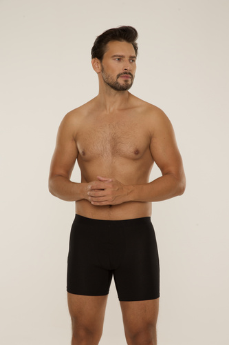 847 Chandler pánske boxerky - modal, bavlna, elastan | De Lafense - čierna