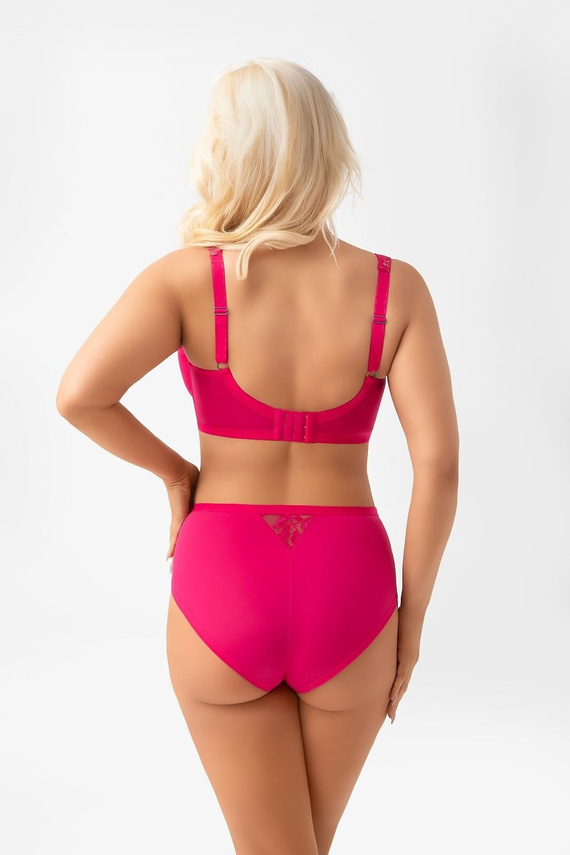 Podprsenka Soft Gorsenia G029 Amaris Amarant K638 Veľký dekolt Soft