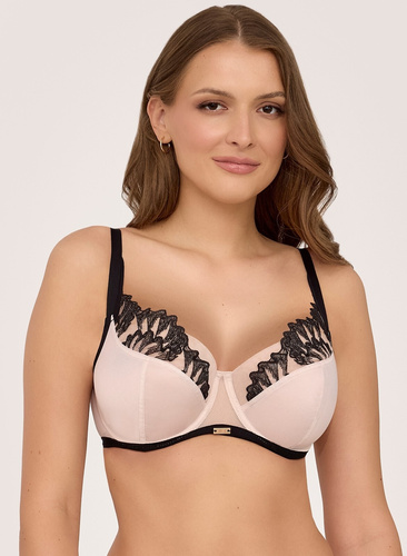 Podprsenka Ava 2192 Tiger Semi Soft - polovystužená, zvierací motív, ideálna podpora