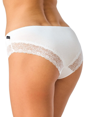 Dámske nohavičky mini bikini LPB 111 Key – viskóza s čipkou, 2 ks