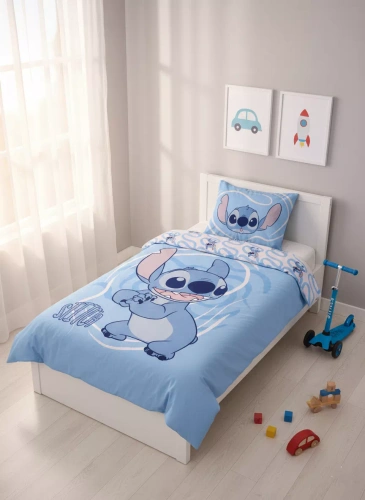 Detské obliečky Lilo i Stitch Faro 100x135 bavlna + obliečka na vankúš 40x60