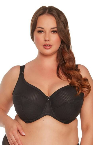 BSM 1058 Polovystužená maxi podprsenka Sonia Gaia - čierna