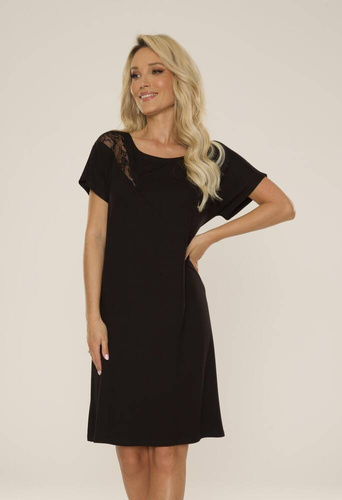 737 Velar Forex nočná košeľa - čierna