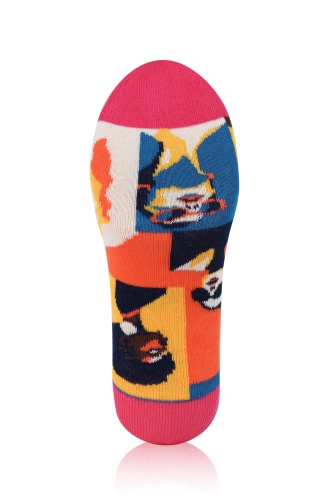 S171D Donna Dlhé ponožky Italian Fashion - ružové