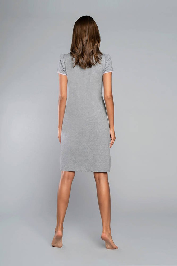 Carlina Tehotenská a dojčiaca košieľka Italian Fashion - melange/pink