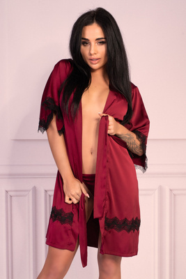 Aresmina LC 90564 Cherry Mahogany Collection dámsky župan LivCo Corsetti