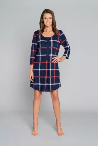 Izera dámske tričko s 3/4 rukávom pre dojčiace ženy Talianska móda - potlač