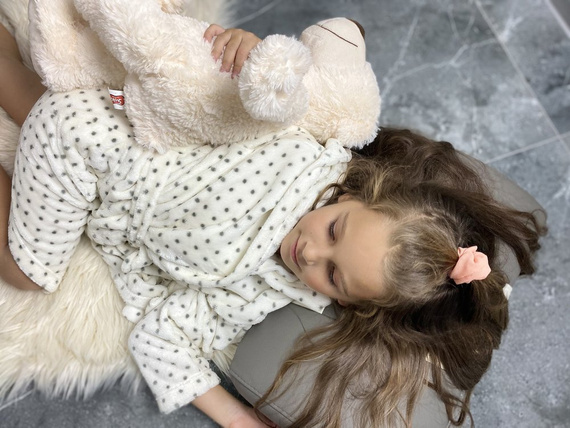 367 Melanie Forex Detský župan - ecru